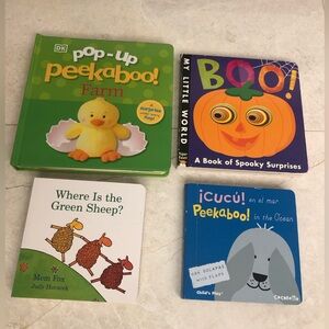 Children’s Collection  4 books Peekaboo! F